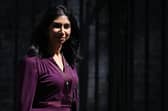 Britain's Attorney General Suella Braverman leaves at the end of a cabinet meeting in Downing Street on July 5th. Photo: JUSTIN TALLIS / AFP via Getty Images.