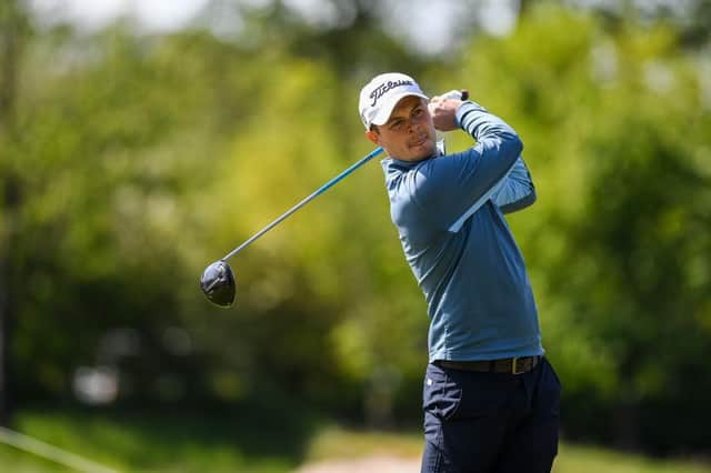 Jack McDonald, pictured playing in the B-NL Challenge Trophy at Twentsch Golf Club in the Netherlands earlier in the year, made the most of enjoying home advantage in his Open Regional Qualifying event at Kilmarnock (Barassie. Picture: Neil Baynes/Getty Images.