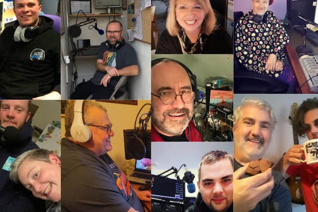 Volunteer community radio presenters from all over Scotland from the Shetland Isles to Dumfries pictures: supplied