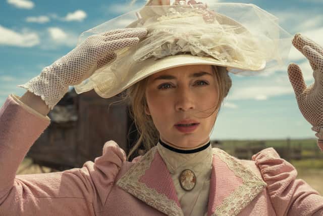 Emily Blunt revives the Western serial in The English.
