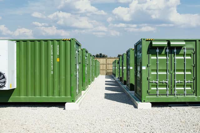 A file picture showing an example of another battery energy storage system (BESS) development.