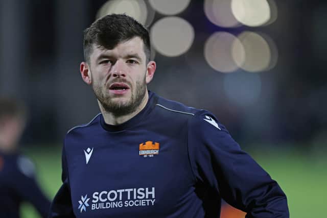 Edinburgh's Blair Kinghorn is in the squad for South Africa.  (Photo by Bruce White / SNS Group)