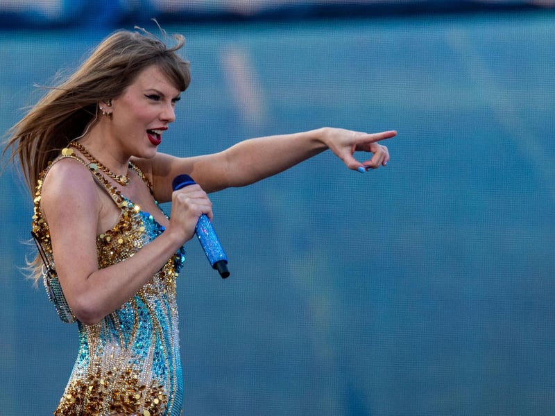 Taylor Swift kicks of her European leg of her Eras Tour at Murrayfield, Edinburgh