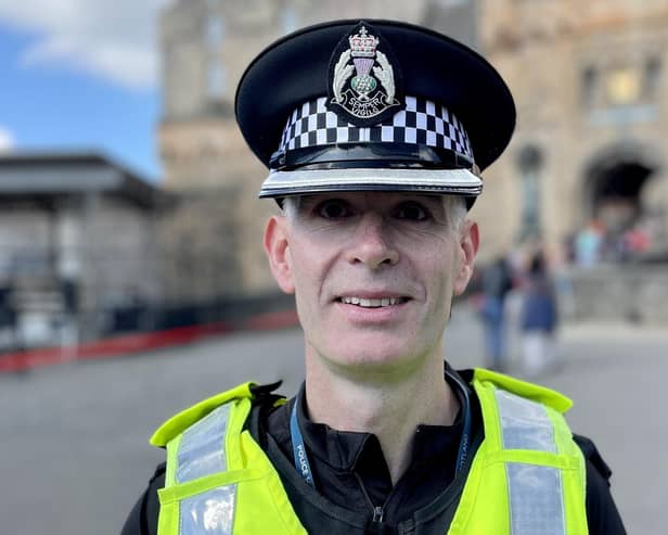 Chief Inspector Mark Hamilton, Local Area Commander, South West Edinburgh