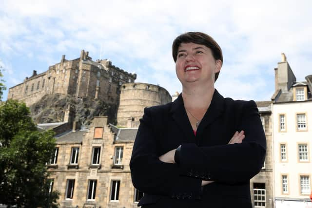 Ruth Davidson won a surprise victory in Edinburgh Central in 2016       Pic: Andrew Milligan/PA Wire