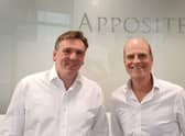 Kelso Pharma CEO Dr Tom Stratford and new Kelso Pharma non-executive chairman Gordon Cameron OBE.