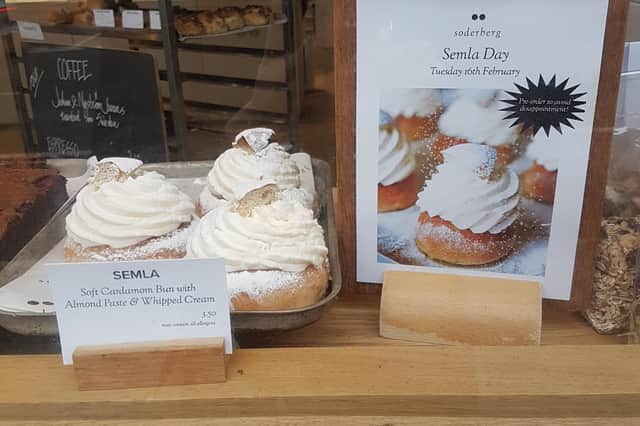 Semla in Soderberg's window