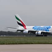 Emirates plans to resume daily Glasgow flights with an Airbus A380 from 1 July. Picture: Mark Runnacles.