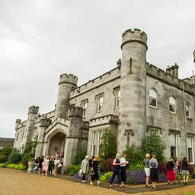 Building work began on Dundas Castle in the early 1400s, with a mansion and tower added later - it currently operates as a luxury events venue