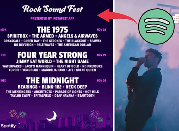 The Instafest app lets you create your own music festival poster based on your Spotify listening habits.