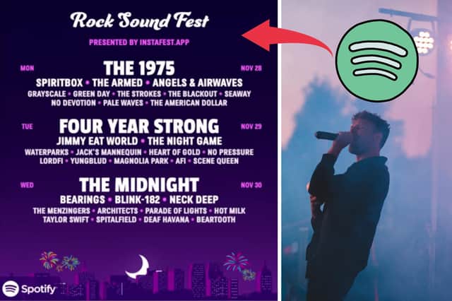 The Instafest app lets you create your own music festival poster based on your Spotify listening habits.