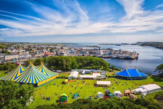 The Hebridean Celtic Festival, is held in Stornoway, on the Isle of Lewis, each July. Picture: Colin Cameron