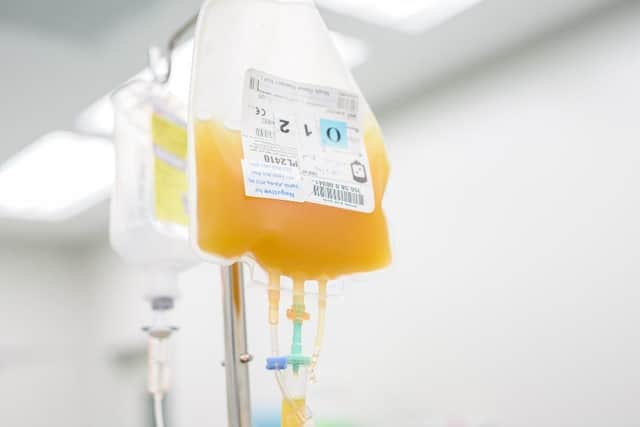 Like blood donations, stocks of convalescent plasma are currently in very limited supply