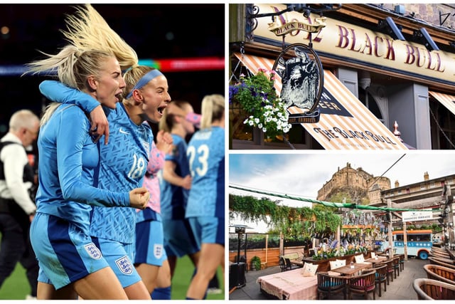 Take a look through our photo gallery to see 14 pubs in Edinburgh where you can watch the Women's World Cup Final.