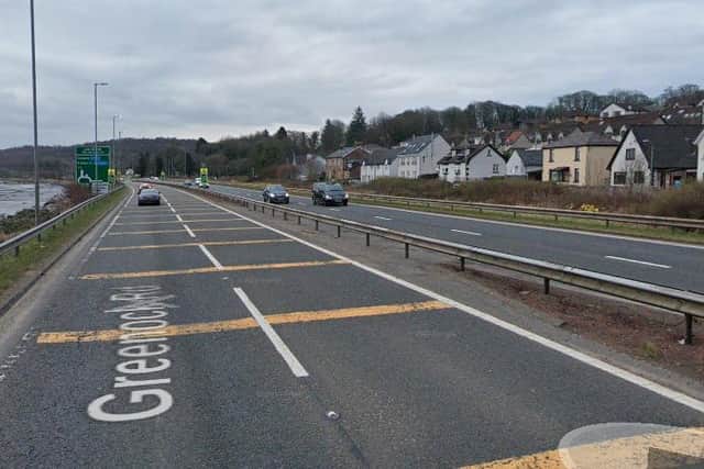 A8: Man in hospital after being hit by a car in Renfrewshire