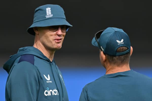 Former England cricketer Andrew Flintoff, seen at The Oval ground in September, was seriously injured in a crash while filming an episode of Top Gear (Picture: Glyn Kirk/AFP via Getty Images)