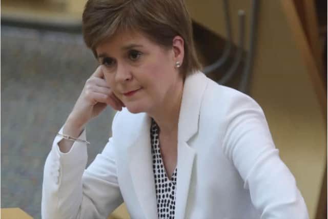Nicola Sturgeon could come under extreme pressure from her own party's supporters to hold a second referendum on independence if the SNP wins a majority (Picture: Getty Images)