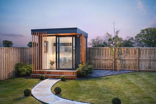 Cala and Urbanpods are offering home-buyers the option of adding a bespoke home office or chill space in the garden of their new-build