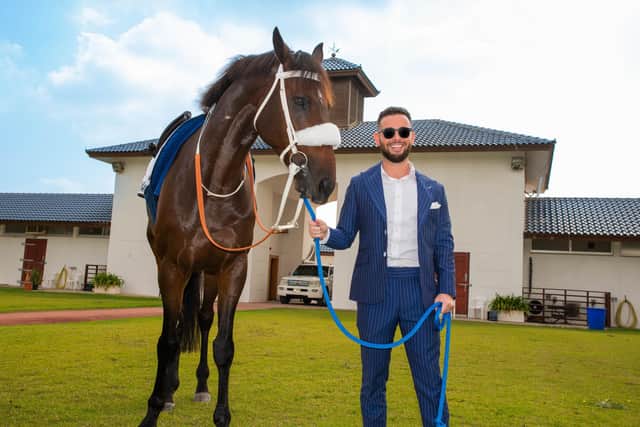 Tailoring to the demands of customers in Dubai is 'neigh' bother for Calvin Smith.