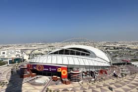 The Khalifa International Stadium in Doha, ahead of the Qatar 2022 FIFA World Cup football tournament.
