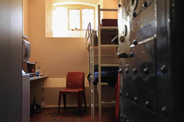 Prison inmates get personal belongings they arrived with returned when they leave. This should not include illegal drugs (Picture: Jeff J Mitchell/Getty Images)