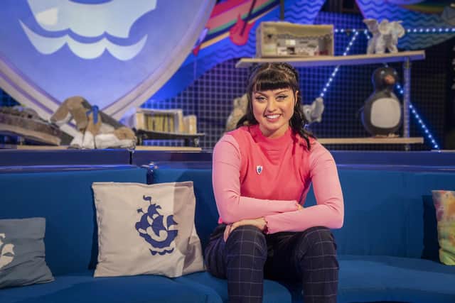 Abby Cook who has been announced as the 42nd Blue Peter presenter. Picture: BBC/PA Wire