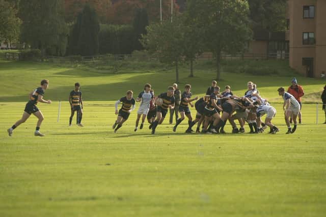 Strathallan School's under-18s defeated Dollar Academy last Thursday.