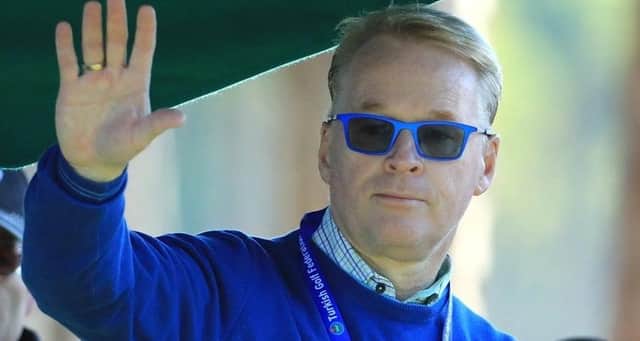 European Tour chief executive Keith Pelley is bulish about the circuit's link up with the PGA Tour. Picture: Getty Images