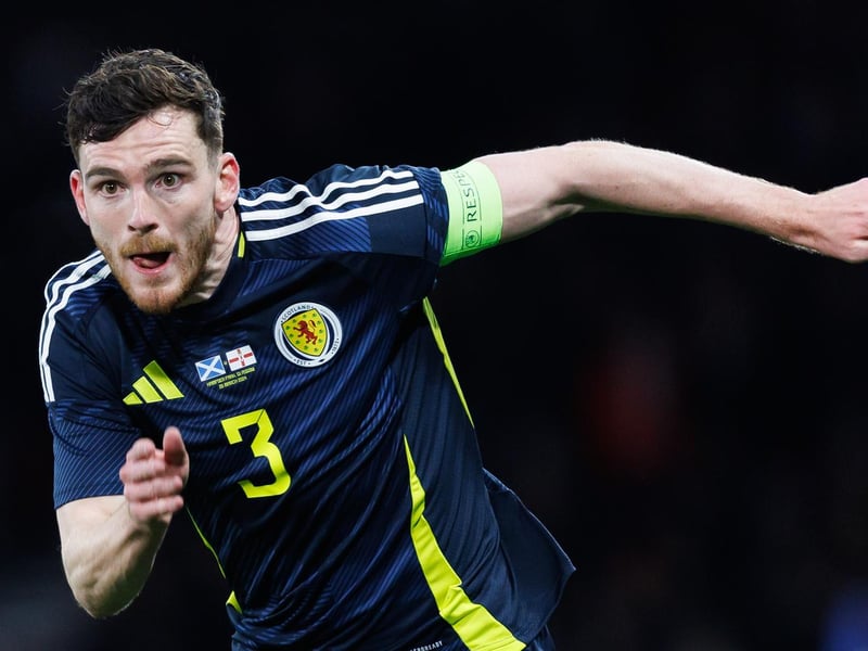 Few players have enjoyed such a dramatic rise as Robertson, who one minute it seemed was selling programmes at Hampden as a Queen’s Park youth and then the next was leading out his country at the same stadium. Of course, there was plenty of hard work between these two events, with a season at Dundee United leading to a move to Hull City and then a transfer to Liverpool, where he slowly but surely established himself as Liverpool’s left back, winning the Champions League as well as English league title at Anfield. Captained Scotland as they ended a major finals drought by qualifying for Euro 2020 and will lead them out again, fitness permitting, against Germany in the opening game of Euro 2024. An inspiration since making his debut against Poland in 2014.