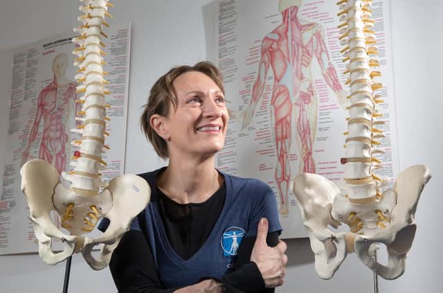 PhysioWizard was founded by Kirsten Lord, a chartered physiotherapist with 30 years’ experience. Picture: Robert Perry.