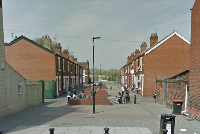 The second most affordable street in Doncaster, Kirk Street's estimated average house value stands at £33,666.