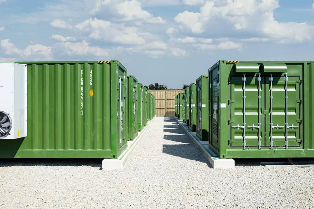 A file picture showing a typical example of another battery energy storage system (BESS).