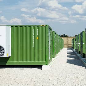 A file picture showing a typical example of another battery energy storage system (BESS).