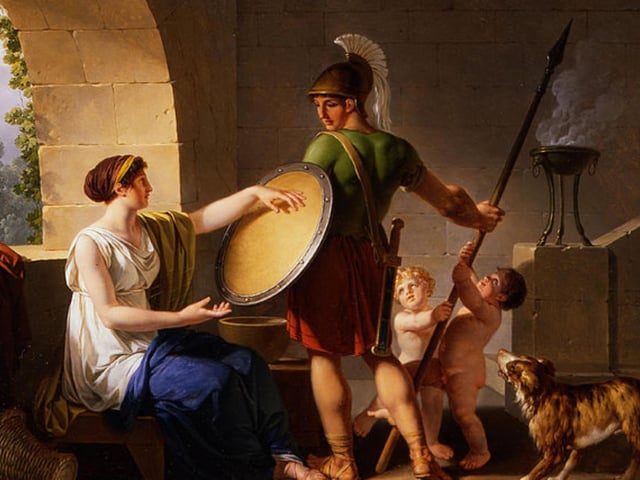 "If." This was the response given to Philip II of Macedon (346–336 BC) after his message to Sparta which said "If I invade Lakonia you will be destroyed, never to rise again." Philip would later invade and devastate Lakonia, "ejecting" many Spartans from the area.