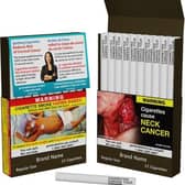 Canada will be the first country to print warnings on individual cigarettes.