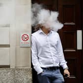 People who vape should choose reusable devices over disposable ones (Picture: Tolga Akmen/AFP via Getty Images)