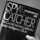 The front cover of the book "Spy Catcher" by Peter Wright. Photo: PA Wire