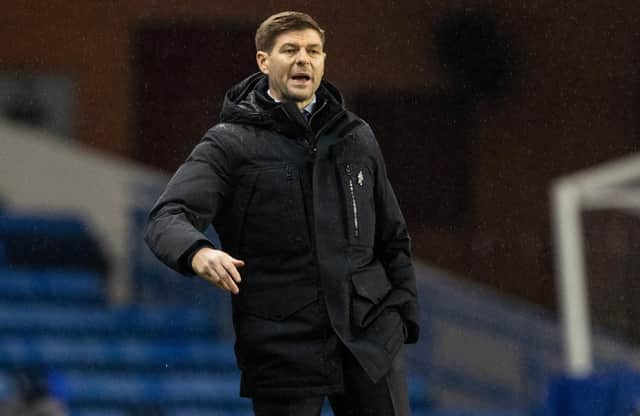 Rangers boss Steven Gerrard should interest Spurs, according to a former team-mate. Picture: SNS