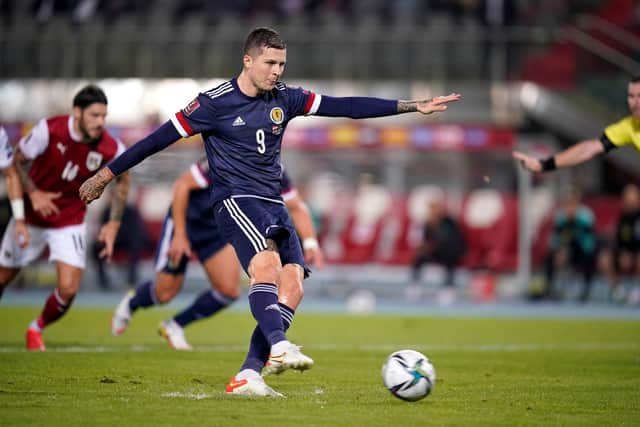 Dykes' penalty burrowed under Austrian keeper Daniel Bachmann.