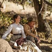 Viggo Mortensen & Vicky Krieps in The Dead Don't Hurt PIC: Signature Entertainment
