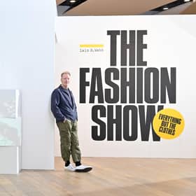 The exhibition The Fashion Show: Everything But The Clothes, which has been curated by fashion writer and editor Iain R Webb, is at V&A Dundee until January. Picture: Julie Howden