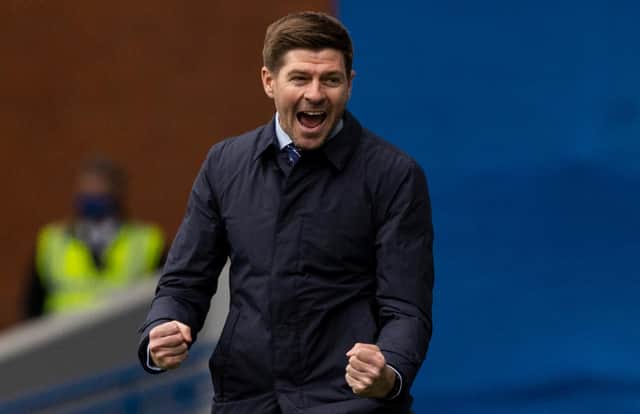 Rangers manager Steven Gerrard. Picture: SNS