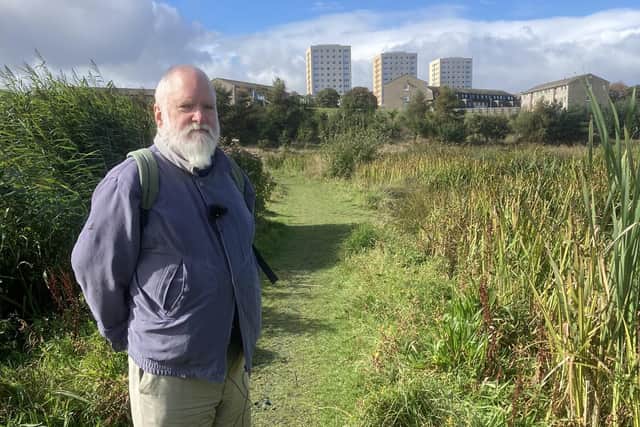Richard Caie is a member of campaign group Friends of St Fitticks Park, which is fighting to save the popular local greenspace from being developed