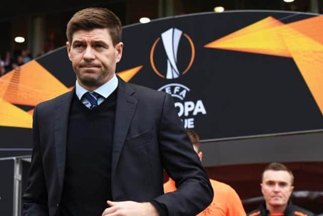 Rangers Manager Steven Gerrard has selected his team to face Royal Antwerp at Ibrox. (Photo by Alan Harvey / SNS Group)