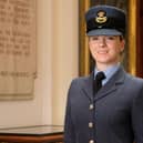 Nicola in her uniform.