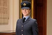 Nicola in her uniform.