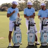 The Mavericks - Henrik Stenson, Ian Poulter, Sam Horsfield and Lee Westwood - have turned up in Mexico for the LIV Golf League season-opener in new team colours. Picture: LIv Golf GO