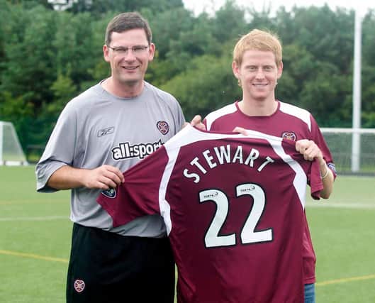 Michael Stewart has hit out at Craig Levein after ex-Hearts boss makes Nicola Sturgeon resignation call. Picture: SNS