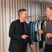 Mitch Hughes, Director of Menswear & Sir Chris Hoy