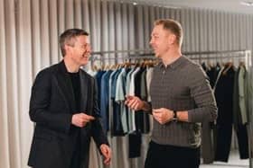 Mitch Hughes, Director of Menswear & Sir Chris Hoy